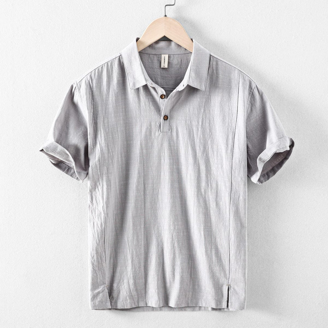 Riku Cotton Linen Polo