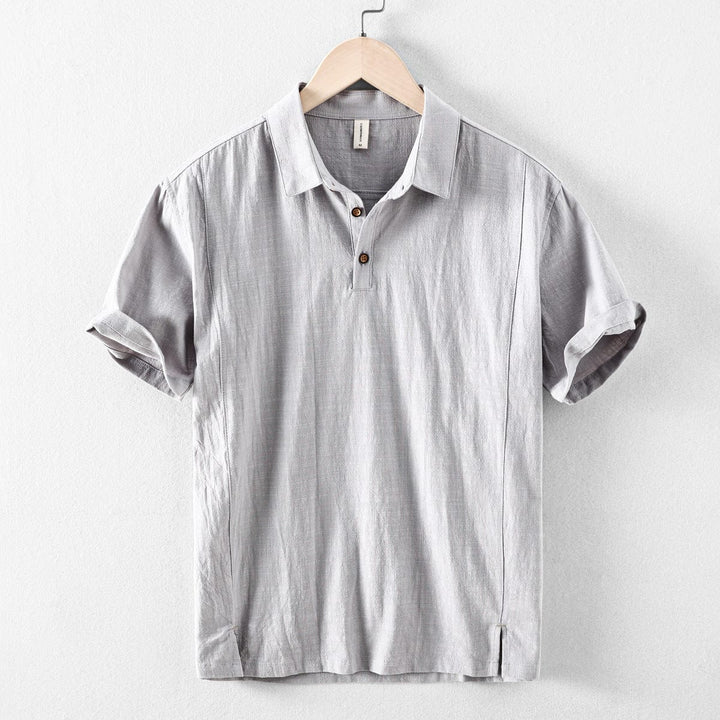 Riku Cotton Linen Polo
