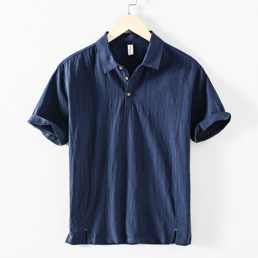 Riku Cotton Linen Polo