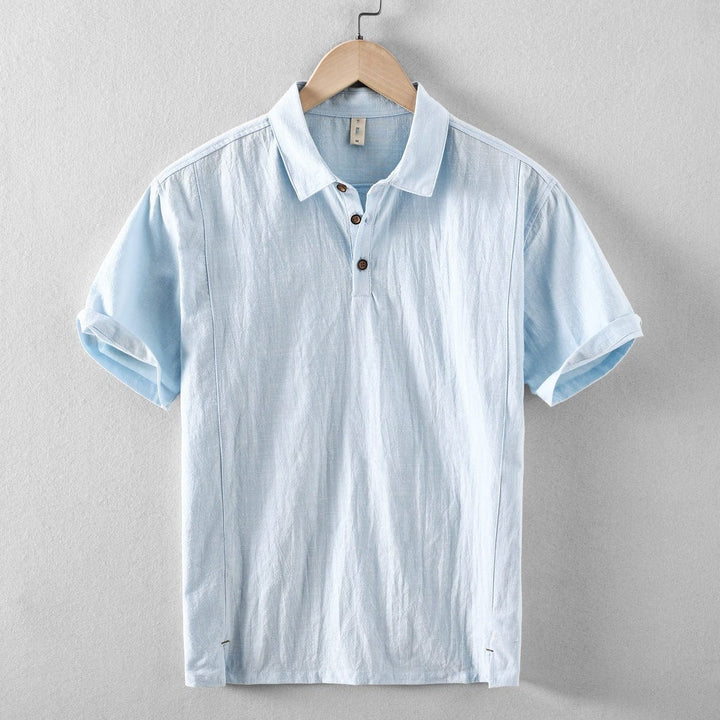Riku Cotton Linen Polo