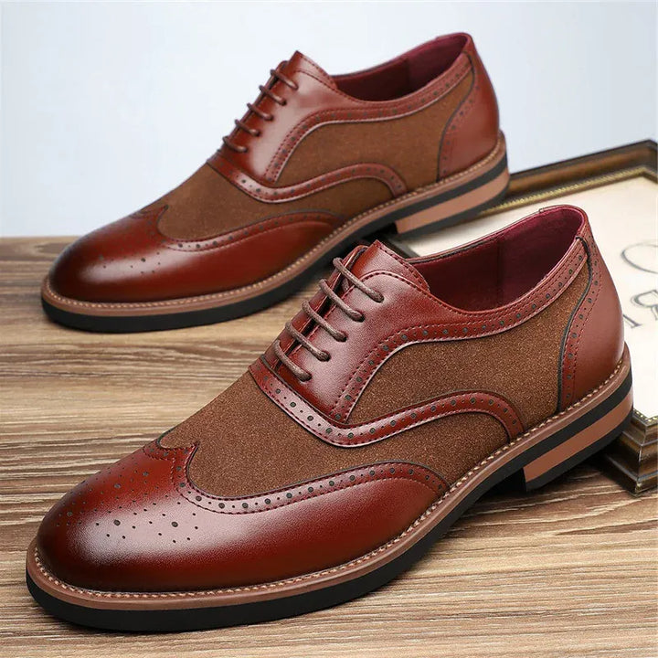 Jackson - Breathable Leather Oxford Shoe