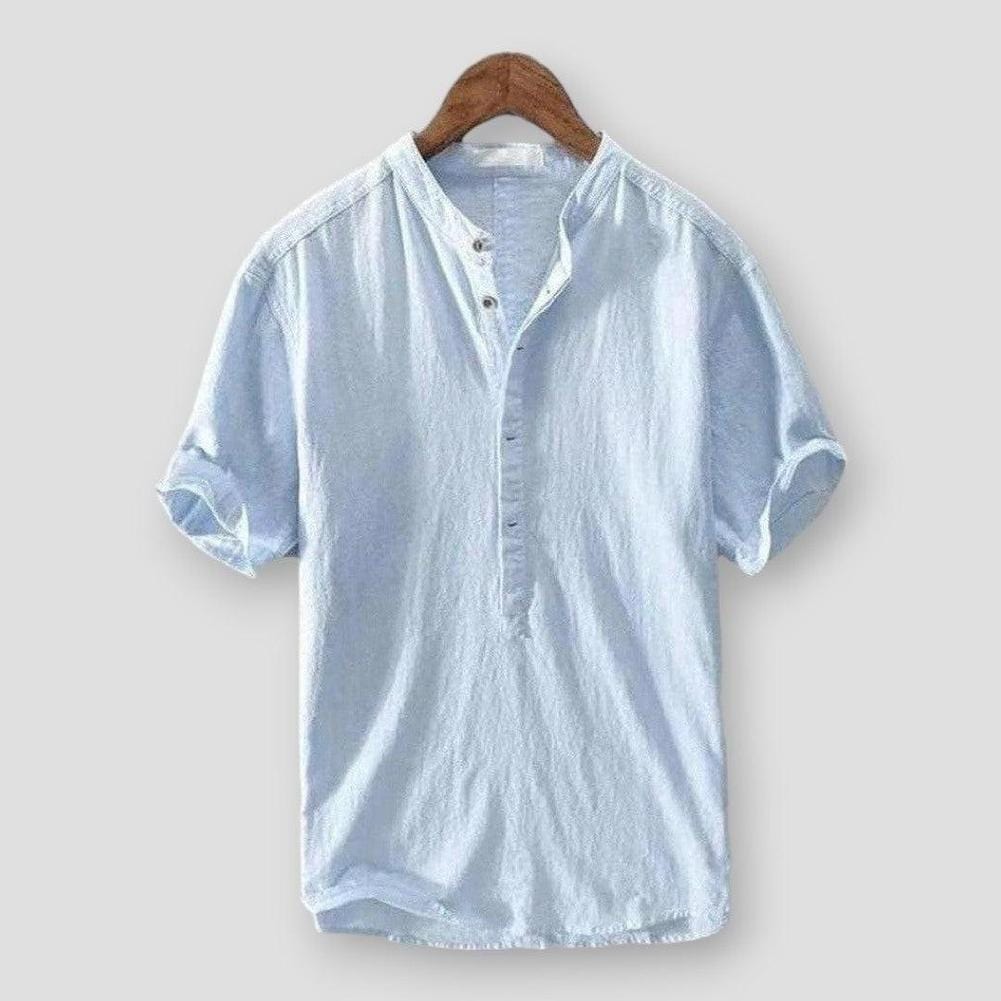Saint Morris Provence Linen Shirt