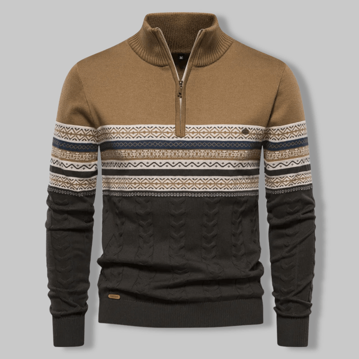 Belmore Nordic Quarter-Zip Sweater