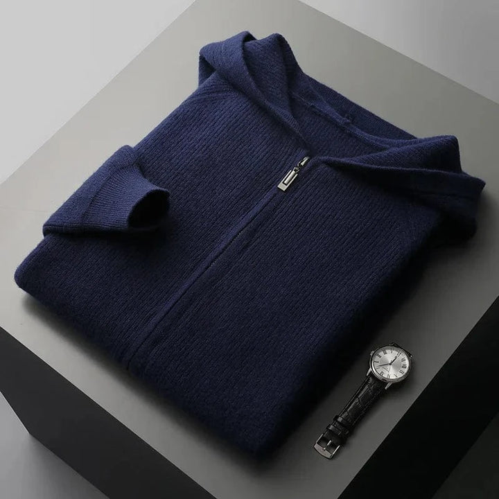 Arden Royal Merino-Wool Zip-Up