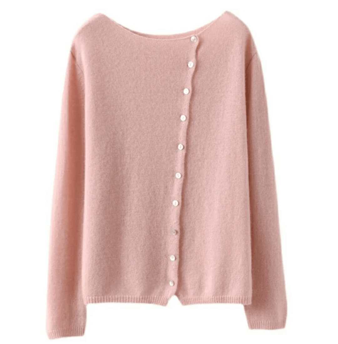 Velice Buttoned Knit Sweater