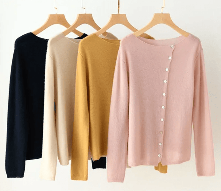 Velice Buttoned Knit Sweater