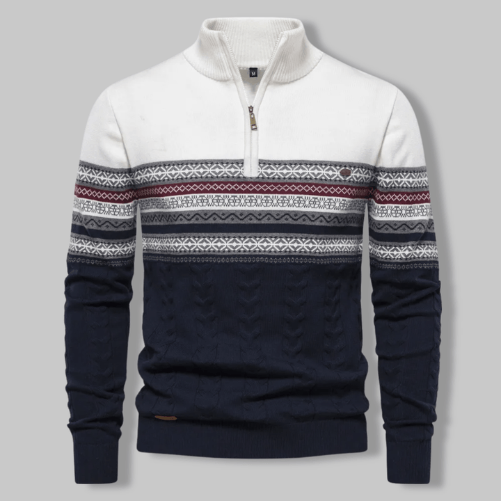 Belmore Nordic Quarter-Zip Sweater
