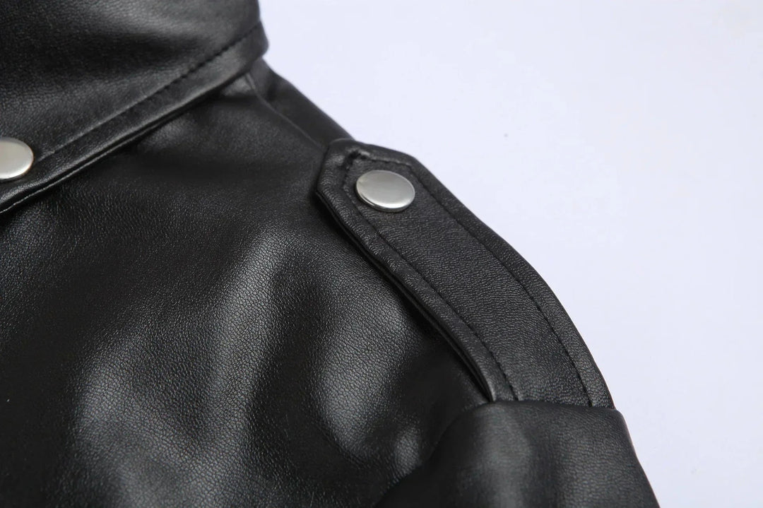 The Outlaw Full-Grain Leather Jacket