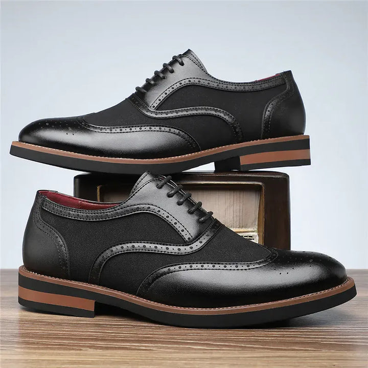 Jackson - Breathable Leather Oxford Shoe