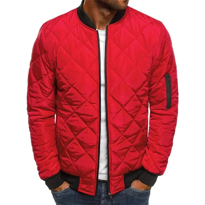 AMBROGIO | GIACCA CASUAL QUALITA' PREMIUM CON DESIGN A ROMBI