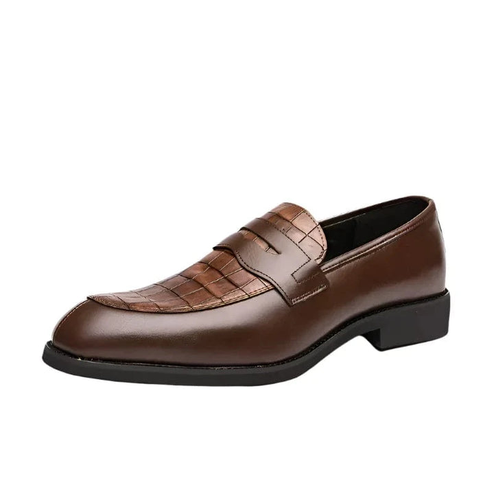 Crownfield Crocodile Loafers