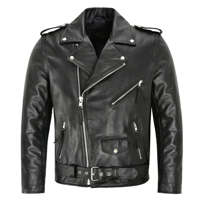 The Outlaw Full-Grain Leather Jacket