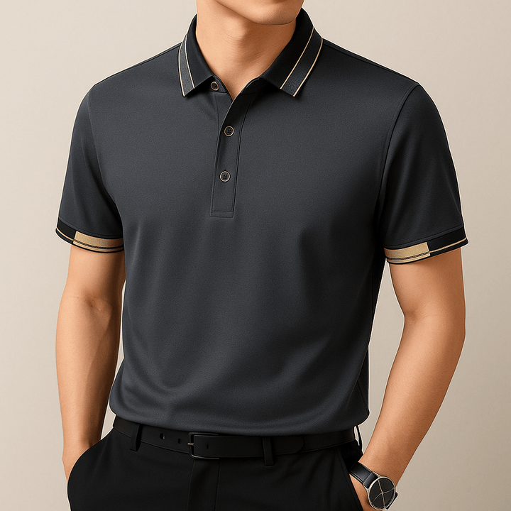 Lenoir™ | Polo avec finitions contrastantes