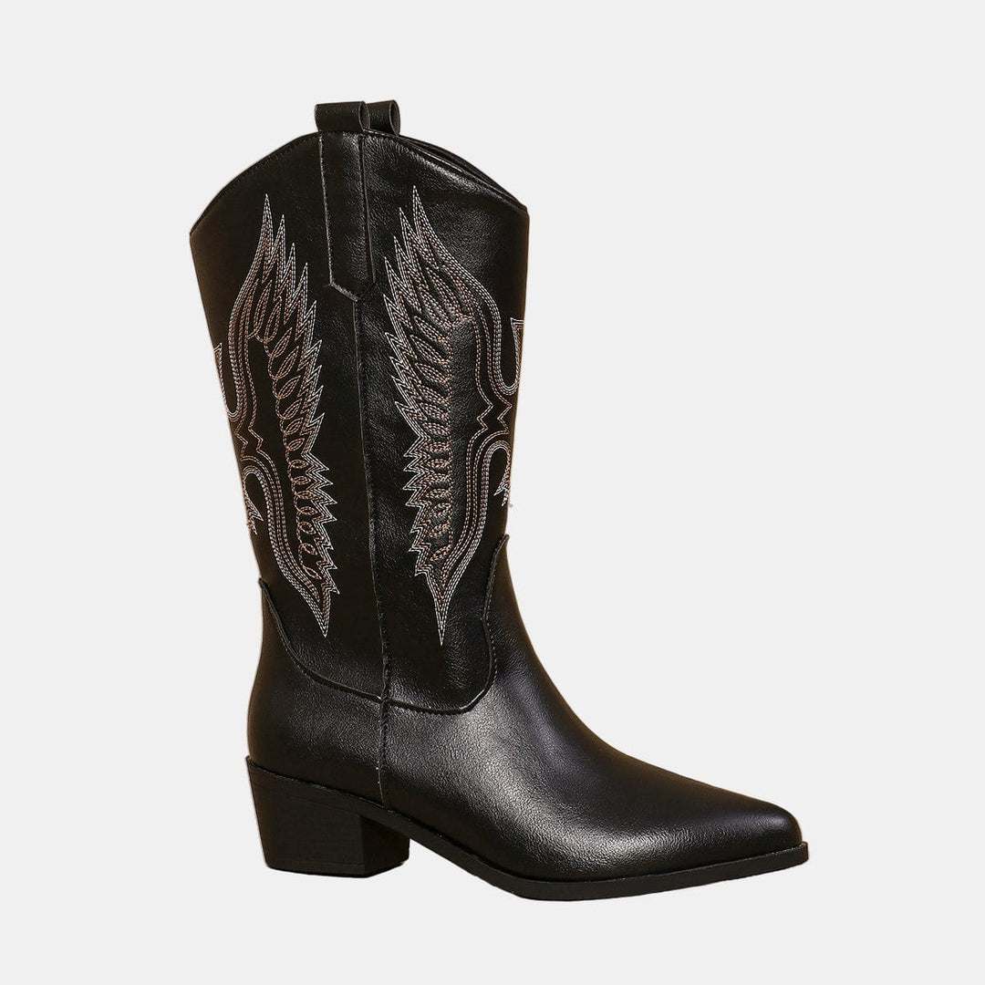 Emery | Block Heel Cowboy Boots