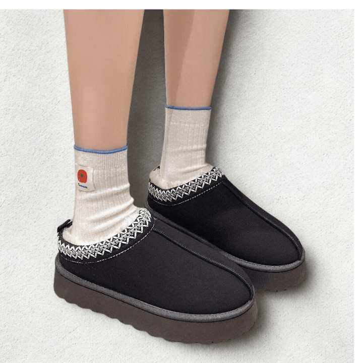 Serene Modern Faux Fur Boots