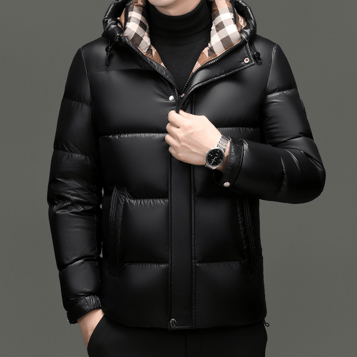 Frank Hardy Thick Hooded Down Jacket