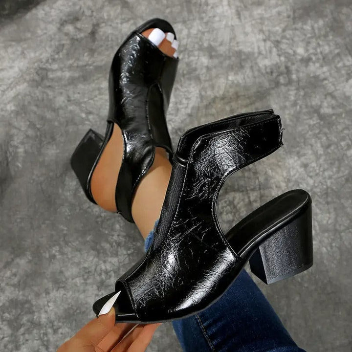 Damskie sandały rzymskie wsuwane