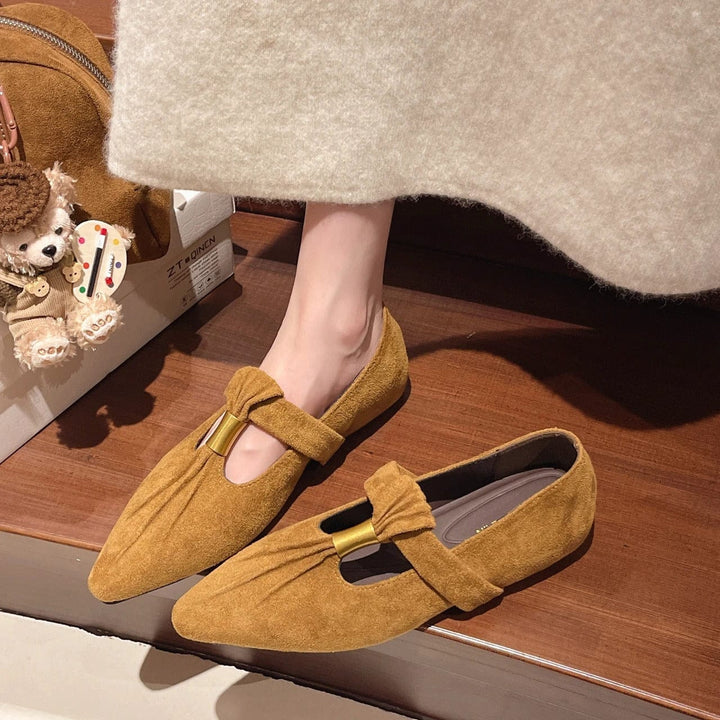 Ashford Knot Detail Flats