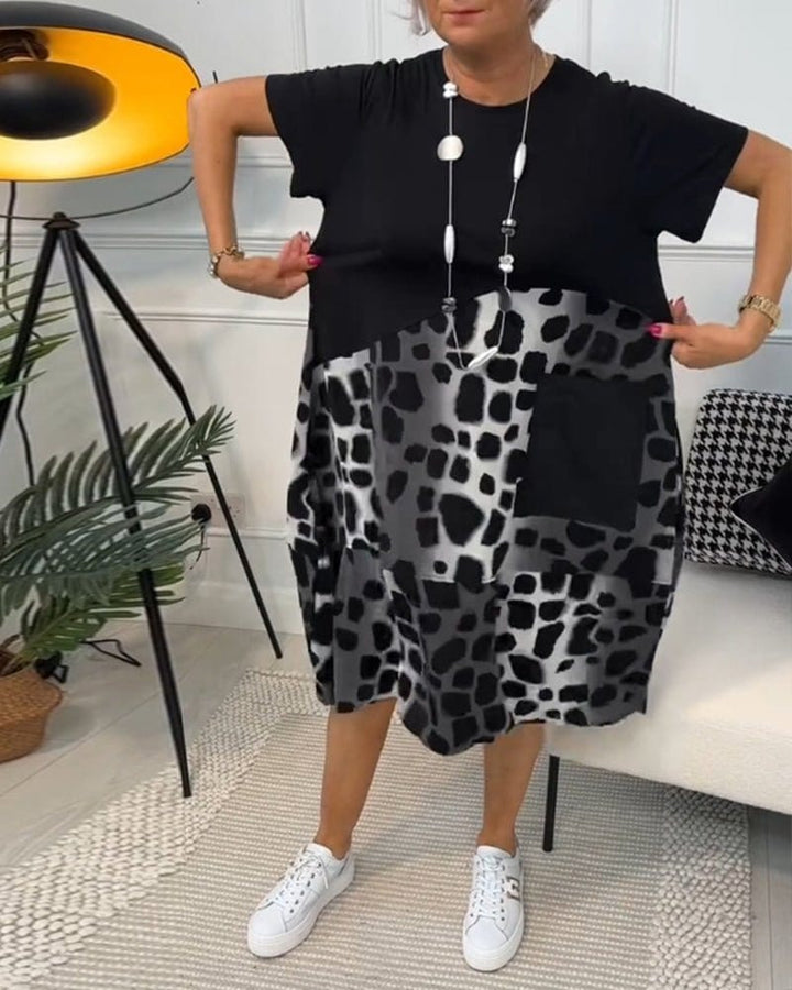 Cassandra Elegant Midi Dress