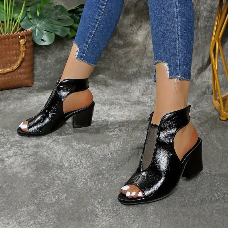 Damskie sandały rzymskie wsuwane