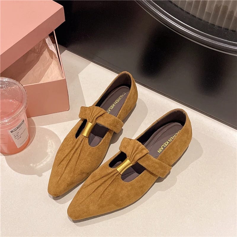 Ashford Knot Detail Flats