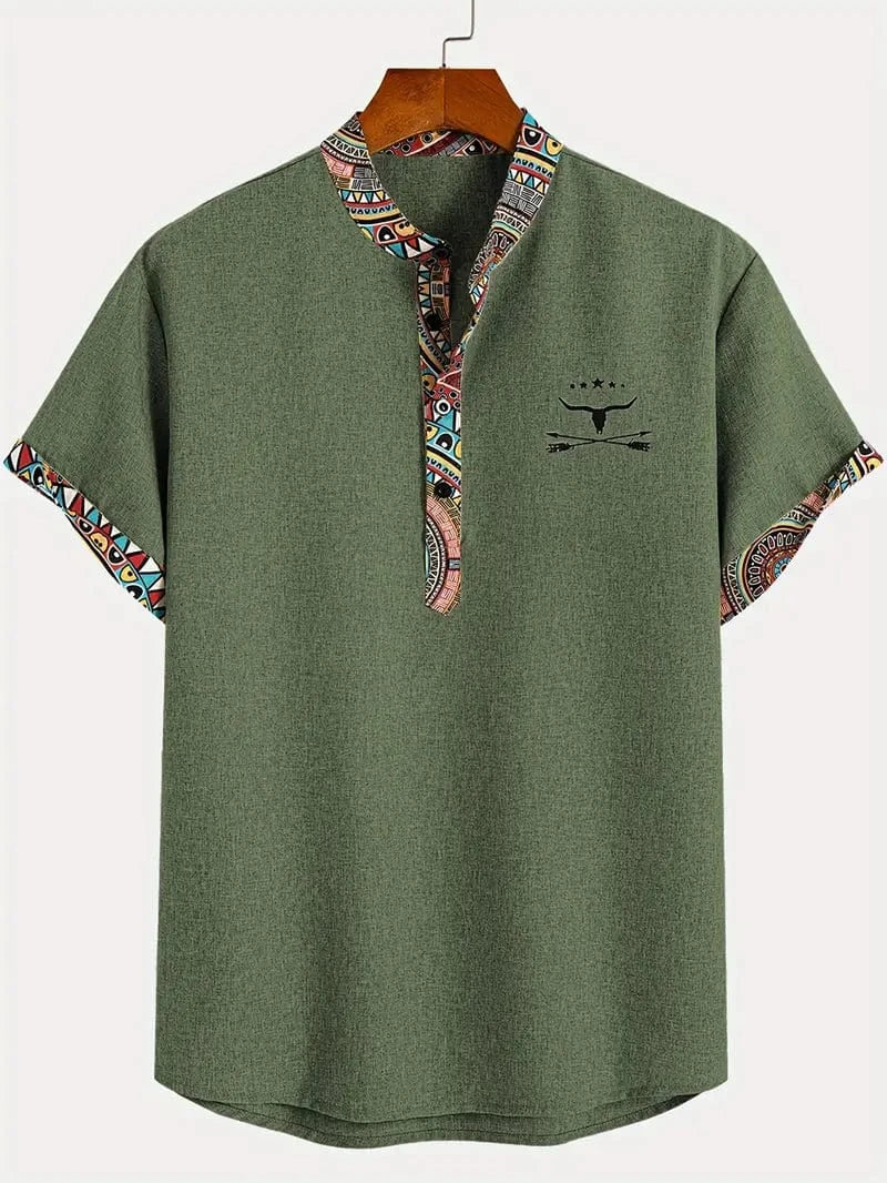 Lenoir™ | Chemise élégante à manches courtes