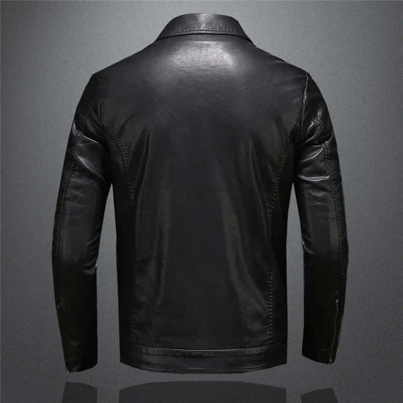 William Vintage Moto Leather Jacket