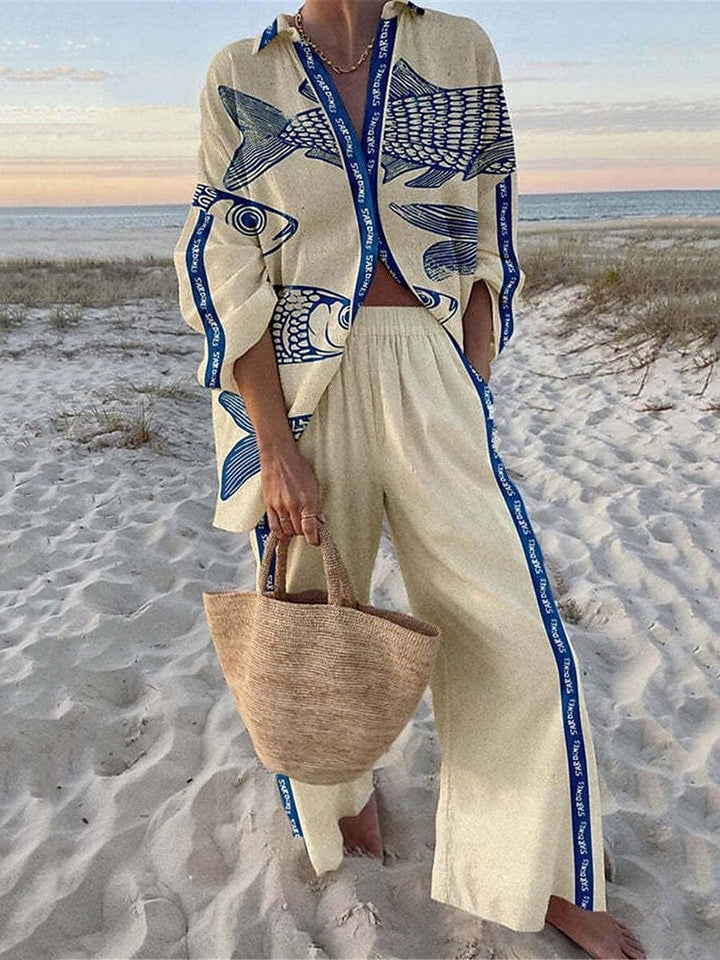 Oceanne Fish Dance Two Piece Set