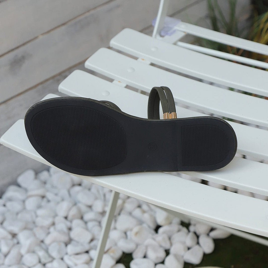 Komfortable Flade Sandaler til Sommer – Støtte og Stabilitet