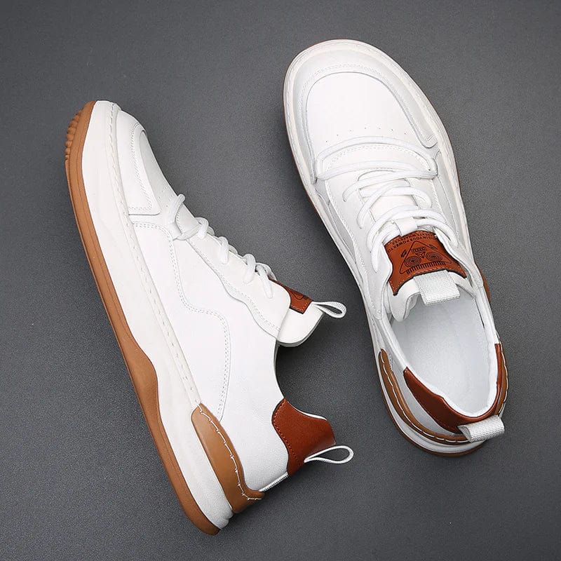 Antonio Italiana Genuine Leather Sneakers - Ferruccio Mancini Collection