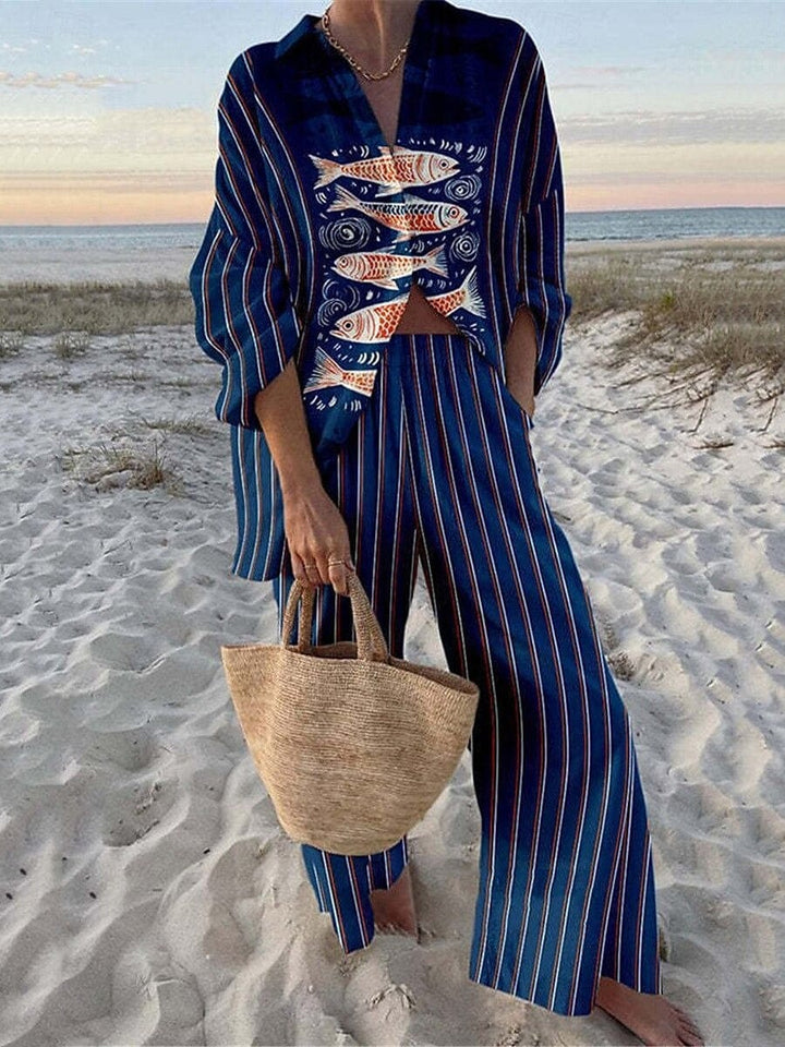 Oceanne Fish Dance Two Piece Set
