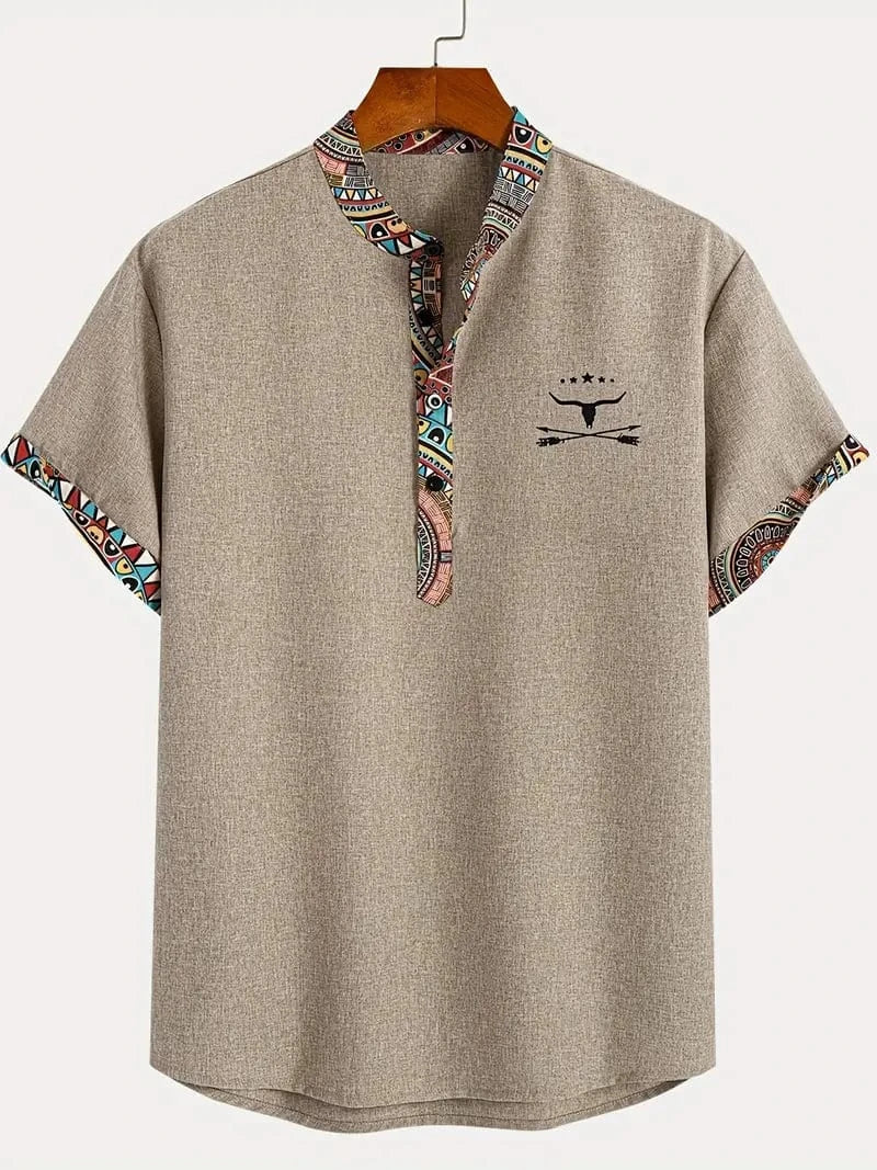 Lenoir™ | Chemise élégante à manches courtes