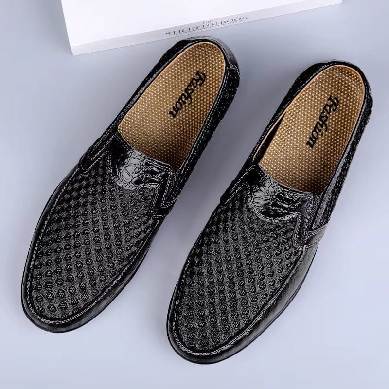 Marco Modern Mesh Loafers with Comfort Insole
