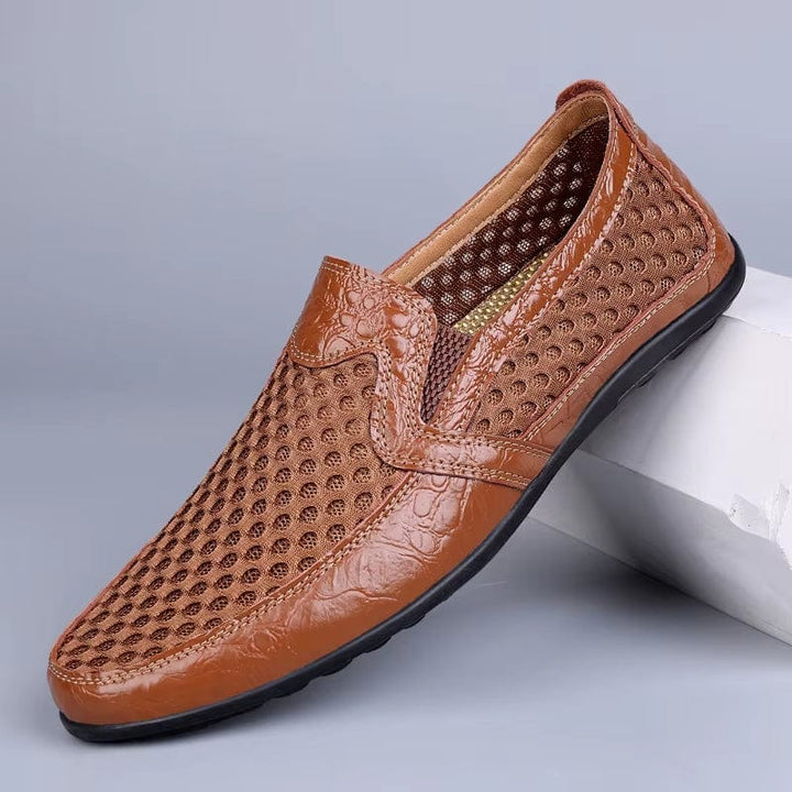 Marco Modern Mesh Loafers with Comfort Insole