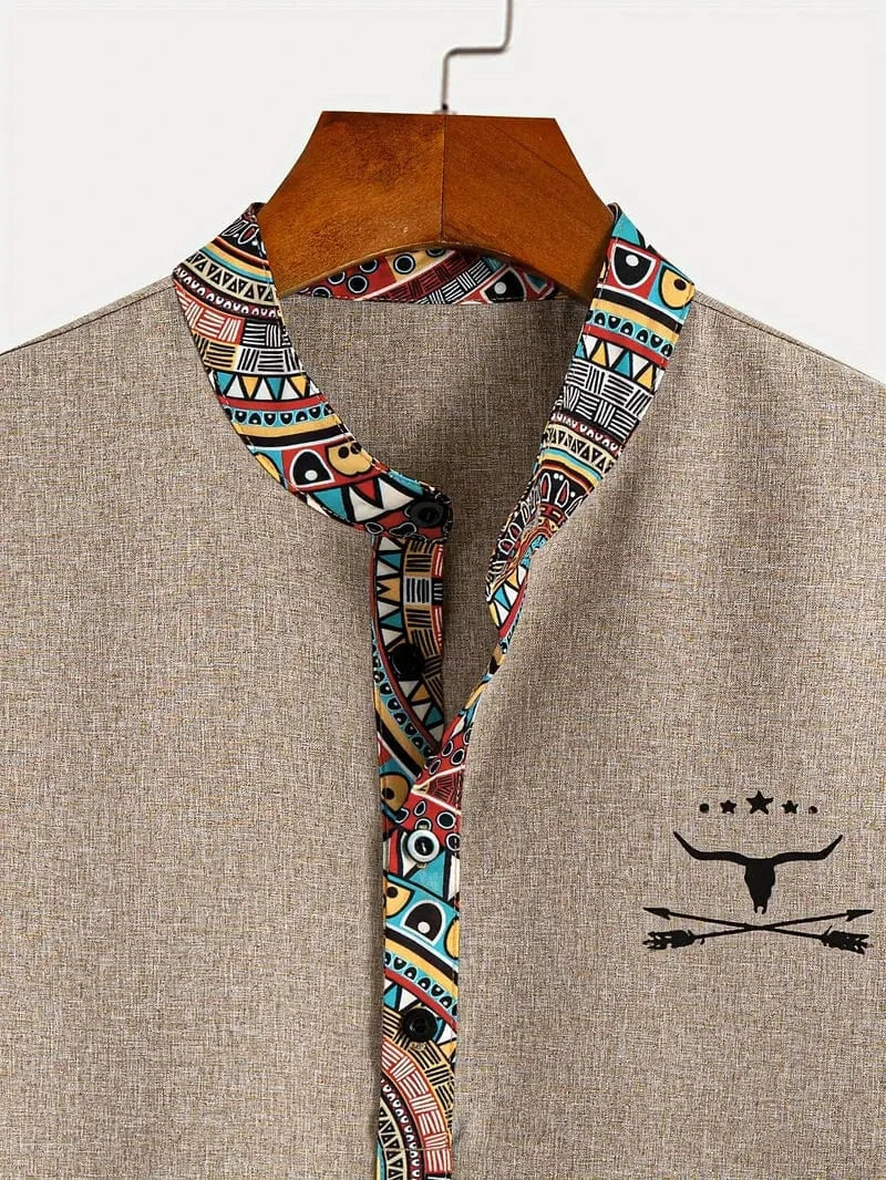 Lenoir™ | Chemise élégante à manches courtes