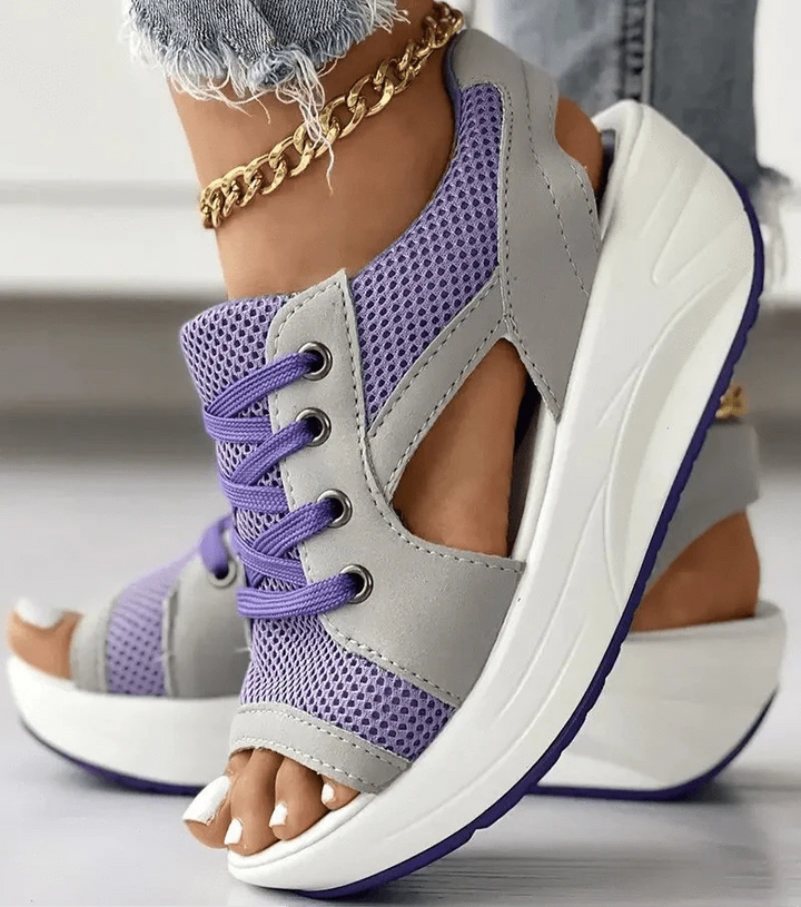 Orthopedische muffin-sandalen