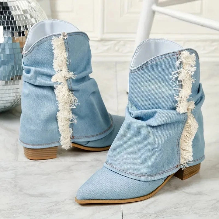 De Viva Boots - Denim