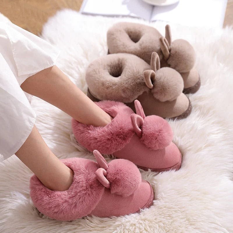 Vionna Cozy Bunny Slippers