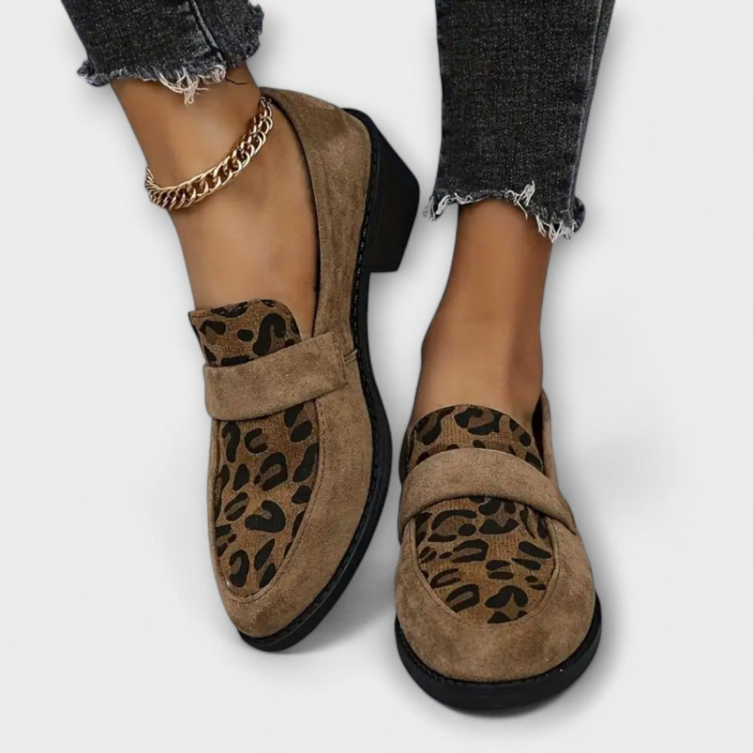 Tamara | Orthopaedic Leopard Print Heels