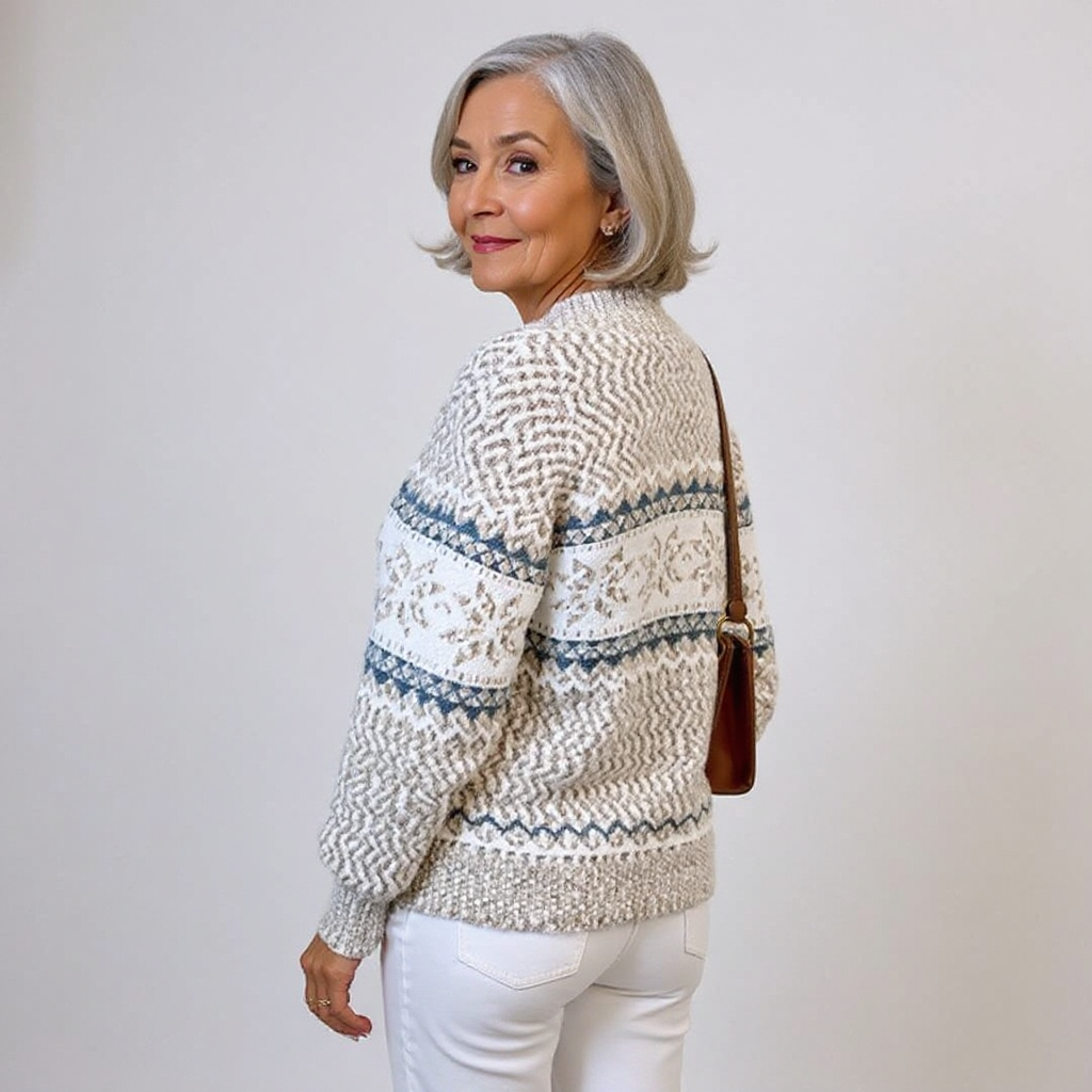 Melanie - Pull Chaud Vintage