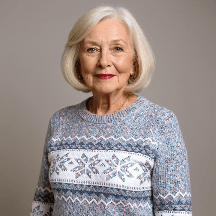 Melanie - Pull Chaud Vintage