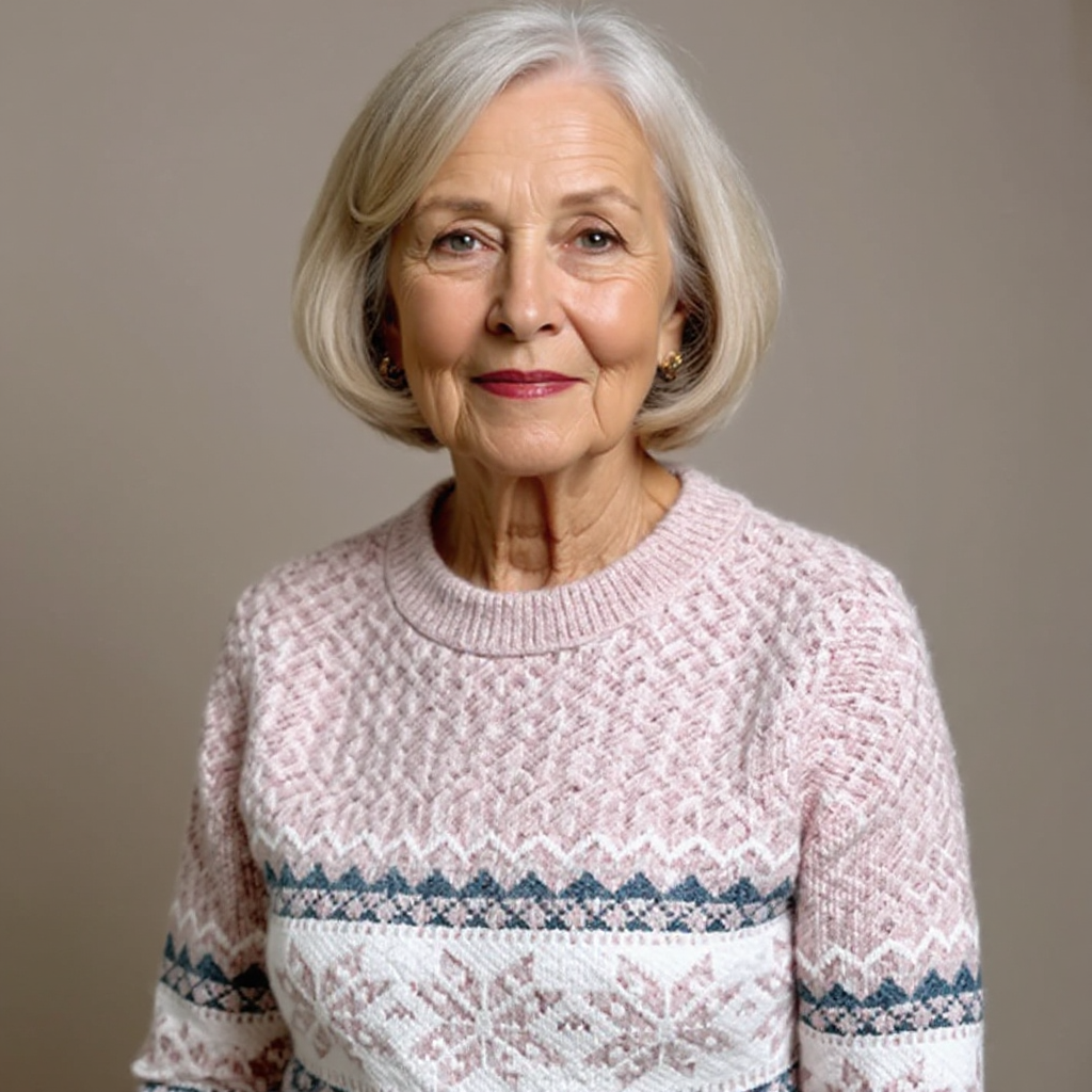 Melanie - Pull Chaud Vintage