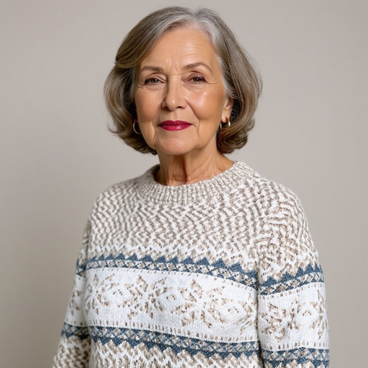 Melanie - Pull Chaud Vintage