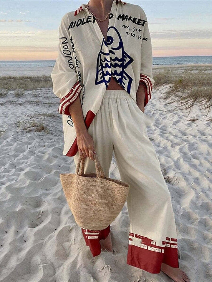 Oceanne Fish Dance Two Piece Set
