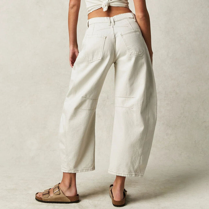 Marta Wide-Leg Panel Jeans