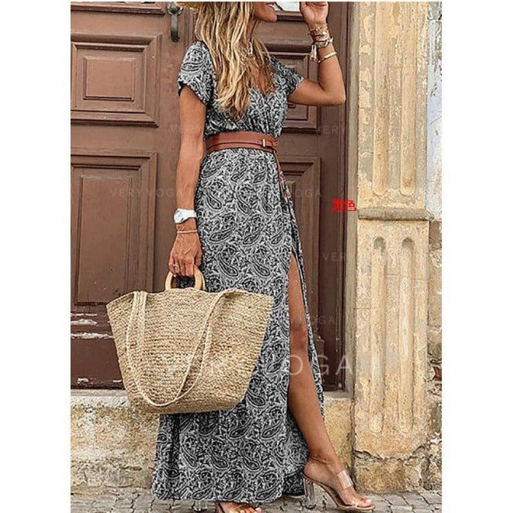 Amara Golden Mirage Dress