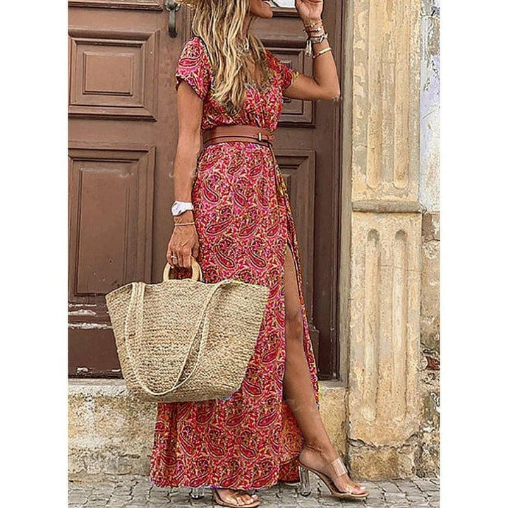 Amara Golden Mirage Dress
