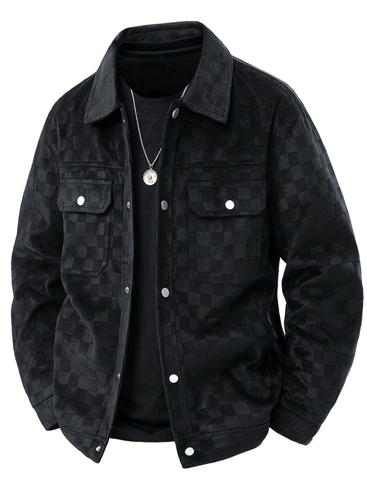 Maverick Checkerboard Shirt Jacket