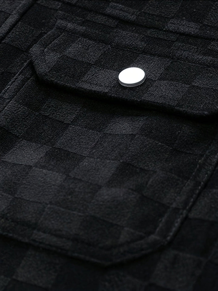 Maverick Checkerboard Shirt Jacket