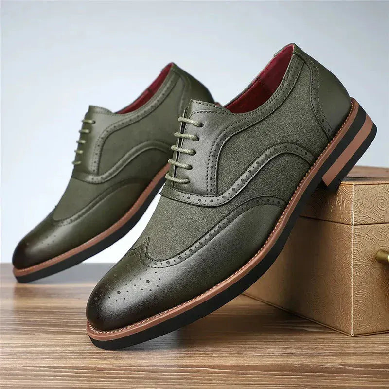 Jackson - Breathable Leather Oxford Shoe